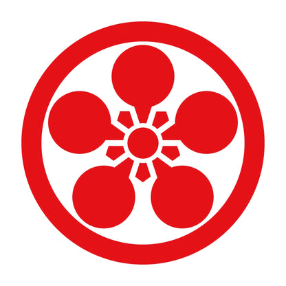 丸に加賀梅鉢紋 8