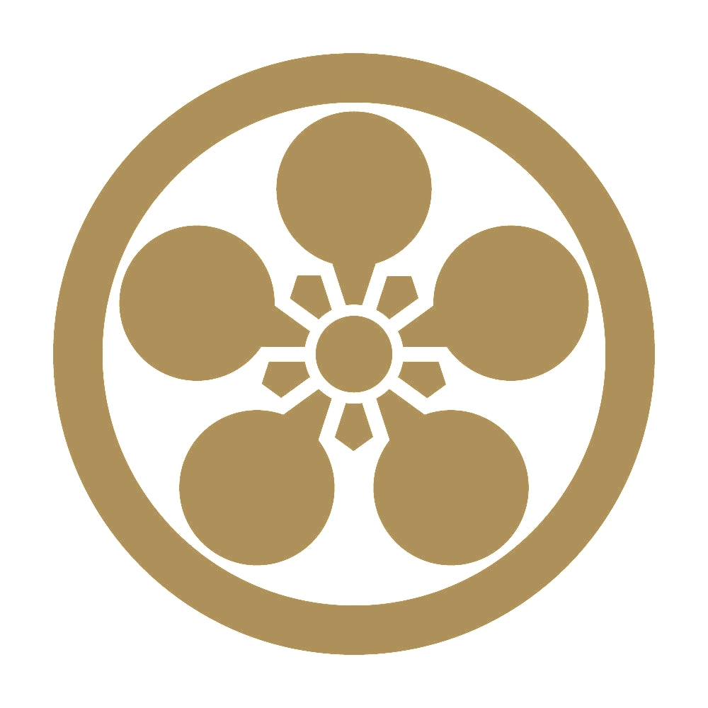 丸に加賀梅鉢紋 9