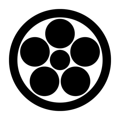 丸に星梅鉢紋