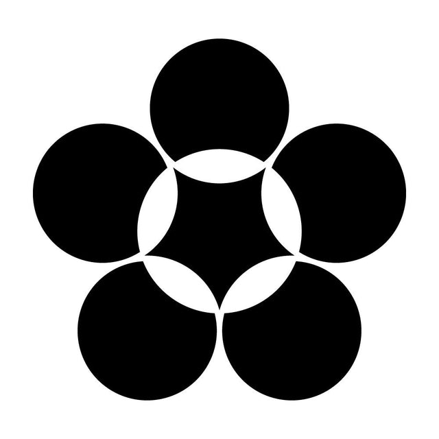 繋ぎ梅鉢紋