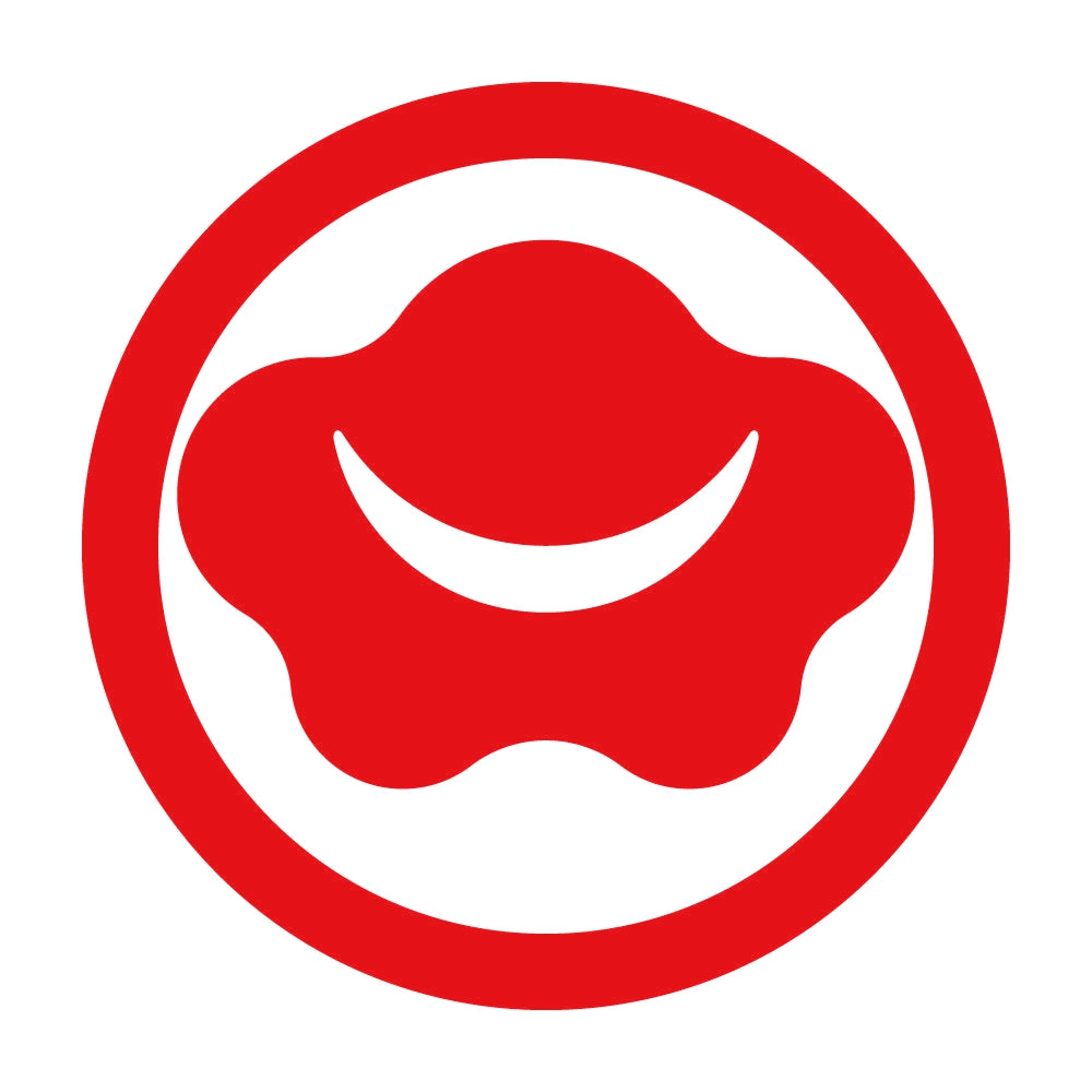丸に光琳梅紋 8