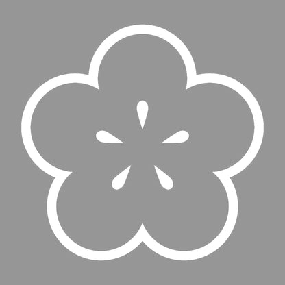 陰光琳向こう梅紋 7