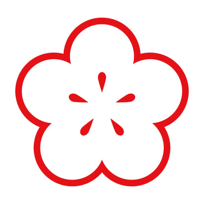 陰光琳向こう梅紋 8