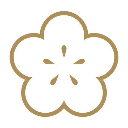陰光琳向こう梅紋 9