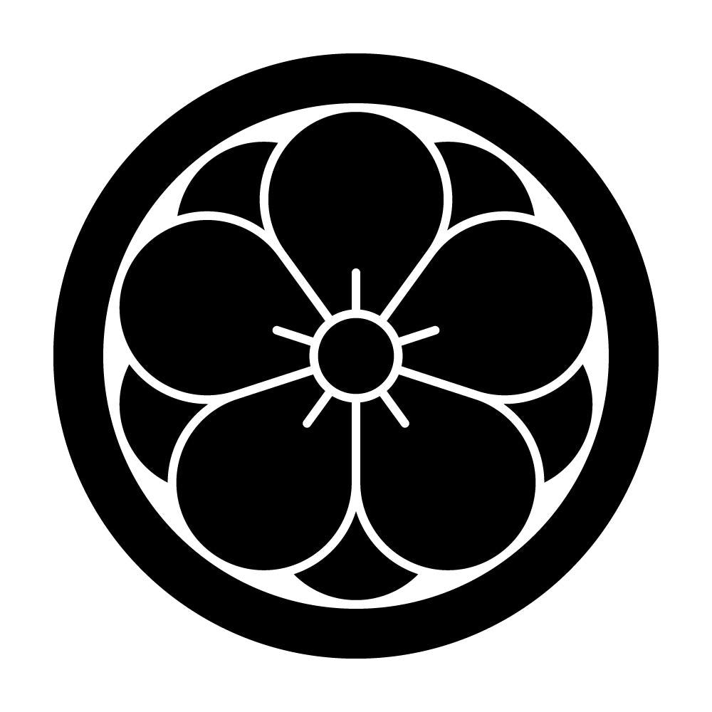 丸に八重梅紋