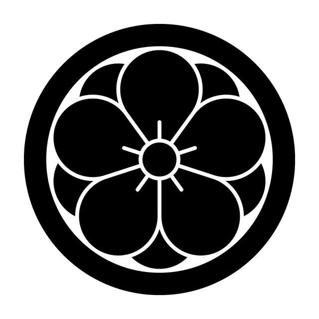 丸に八重梅紋