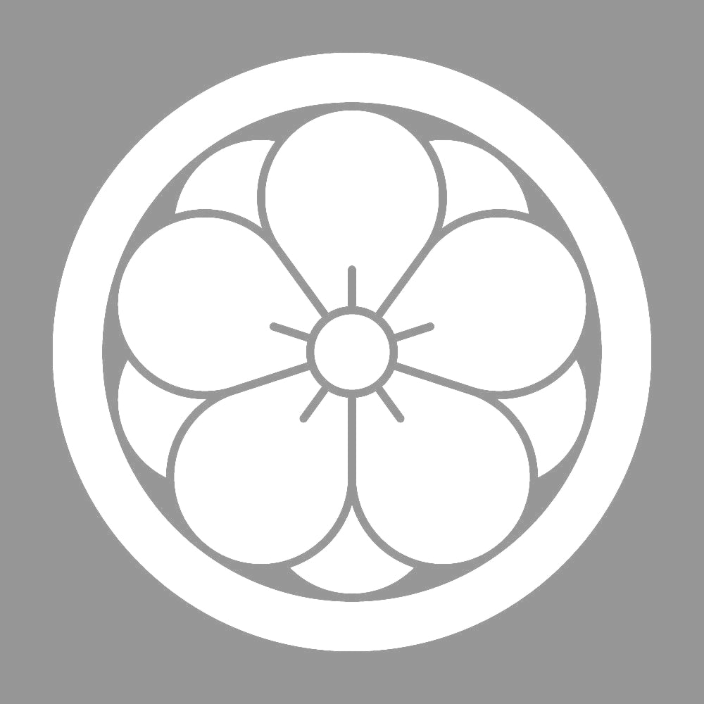 丸に八重梅紋 7