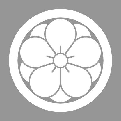丸に八重梅紋 7