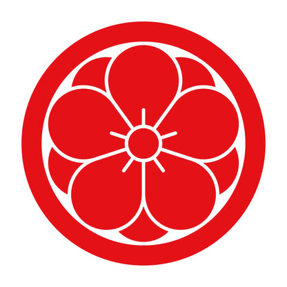 丸に八重梅紋 8