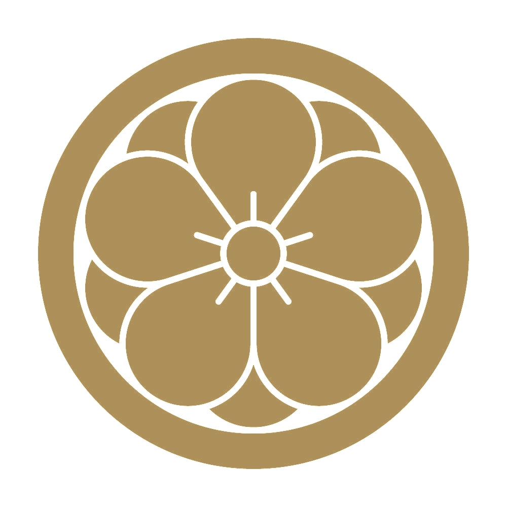 丸に八重梅紋 9