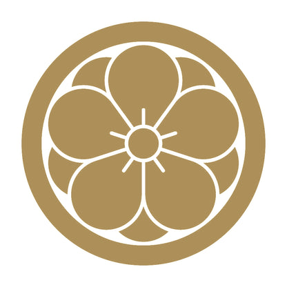 丸に八重梅紋 9