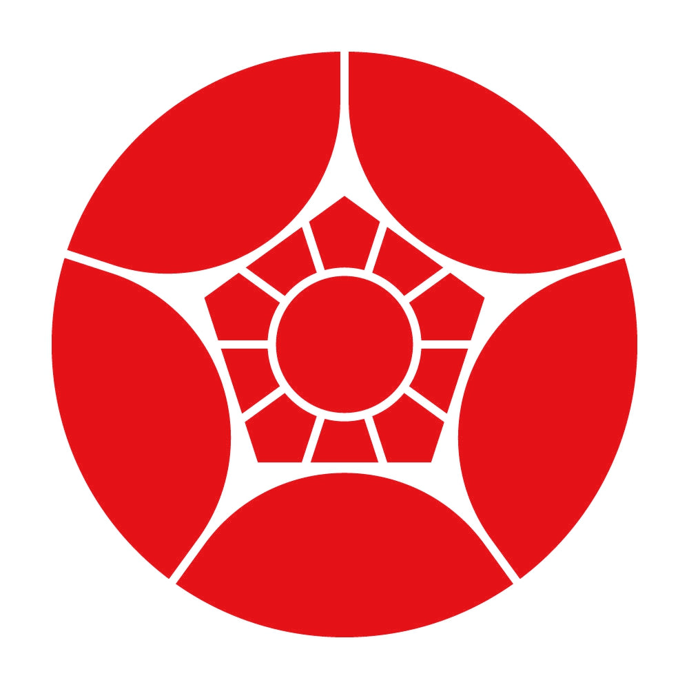 割り梅鉢紋 8