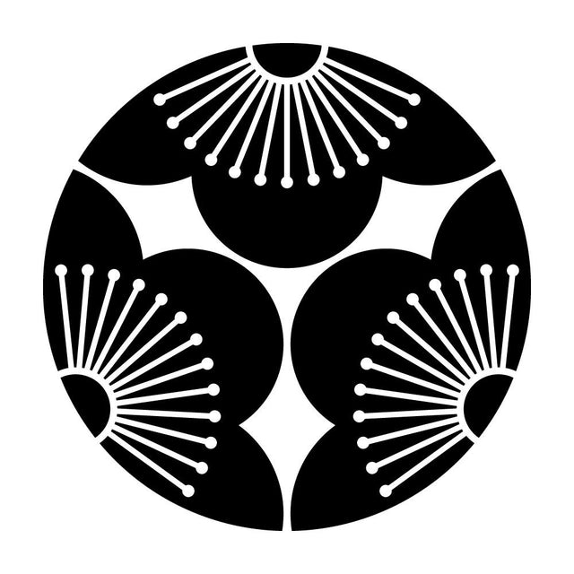三つ割り向こう梅紋