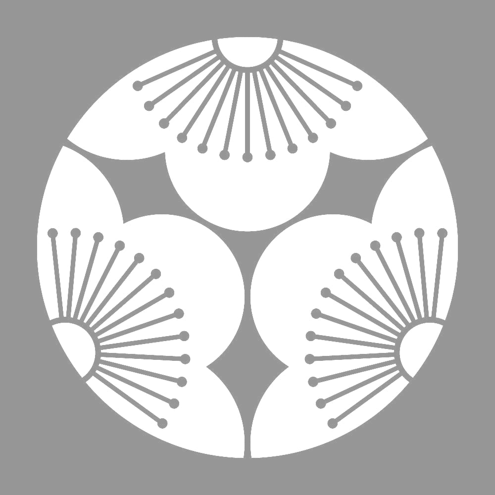 三つ割り向こう梅紋 7