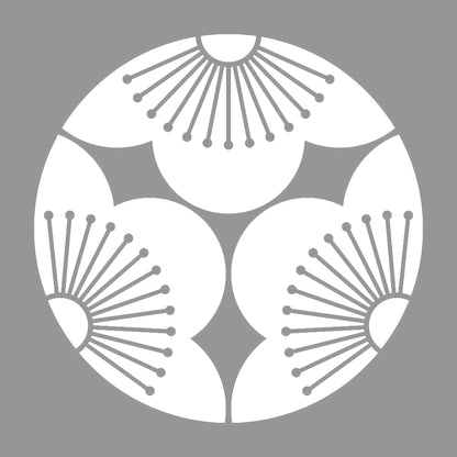 三つ割り向こう梅紋 7