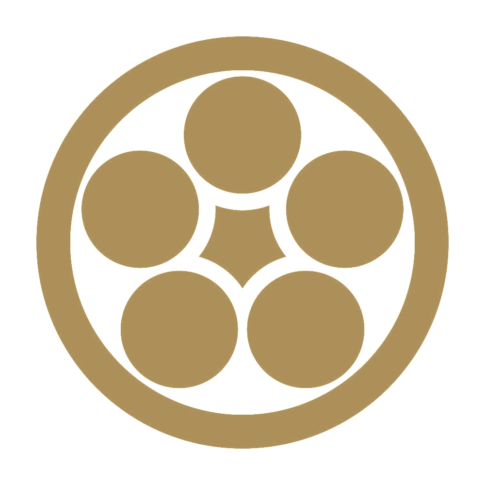 丸に裏梅鉢紋 9
