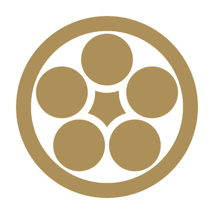 丸に裏梅鉢紋 9