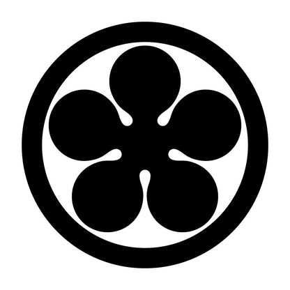 丸に光琳梅鉢紋