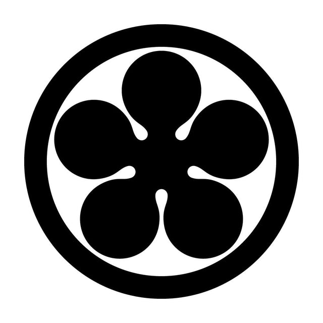 丸に光琳梅鉢紋