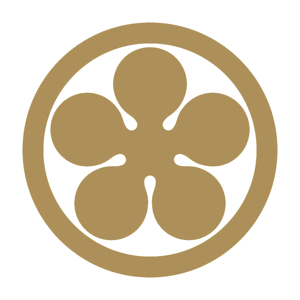 丸に光琳梅鉢紋 9