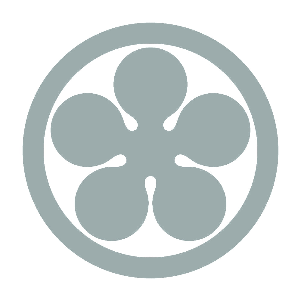 丸に光琳梅鉢紋 10
