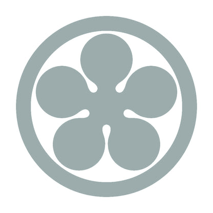 丸に光琳梅鉢紋 10