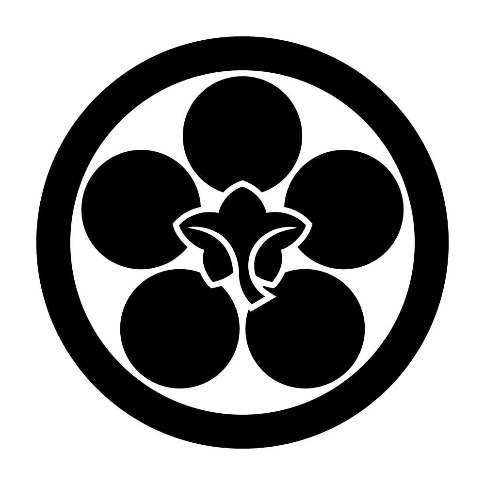 丸に台梅鉢紋