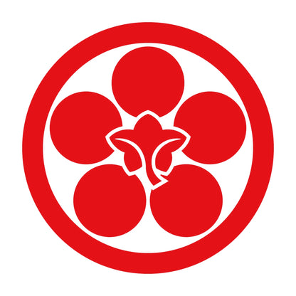 丸に台梅鉢紋 8