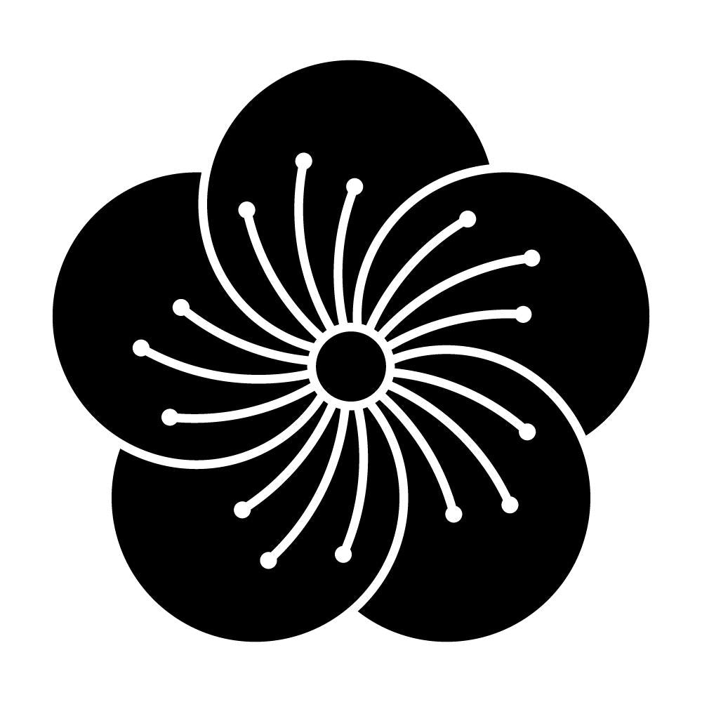 変わり捻じ梅紋