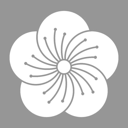 変わり捻じ梅紋 7