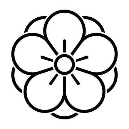陰八重梅紋