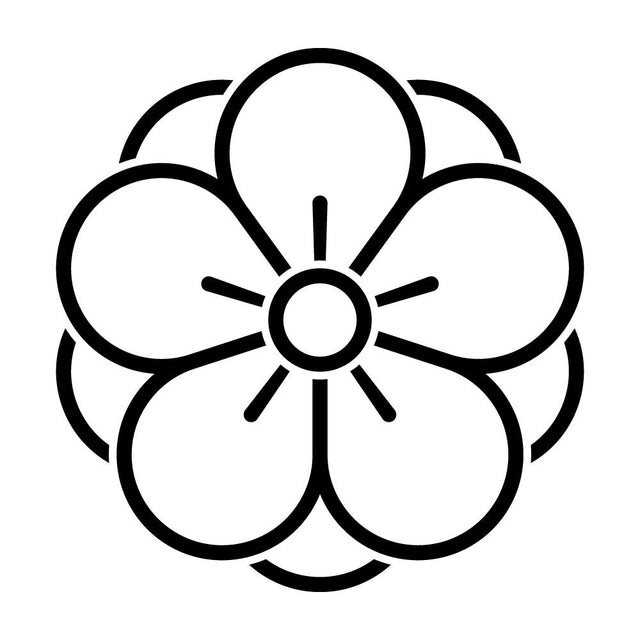 陰八重梅紋