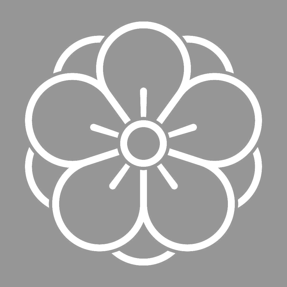 陰八重梅紋 7