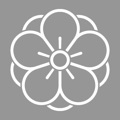 陰八重梅紋 7