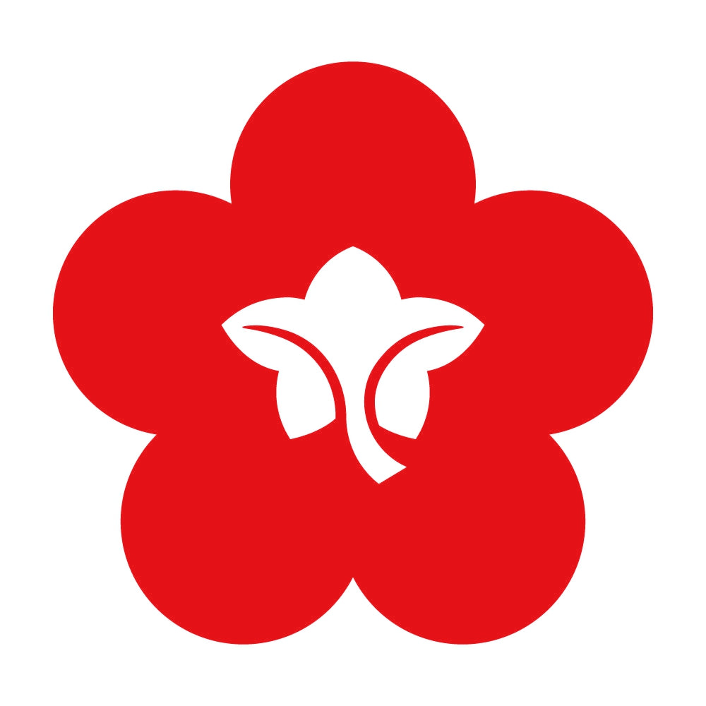 台地抜き梅紋 8