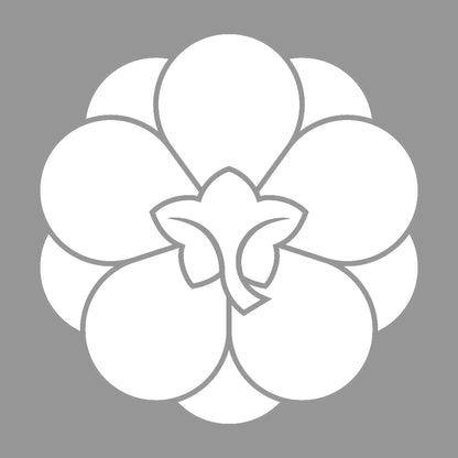 八重裏梅紋 7