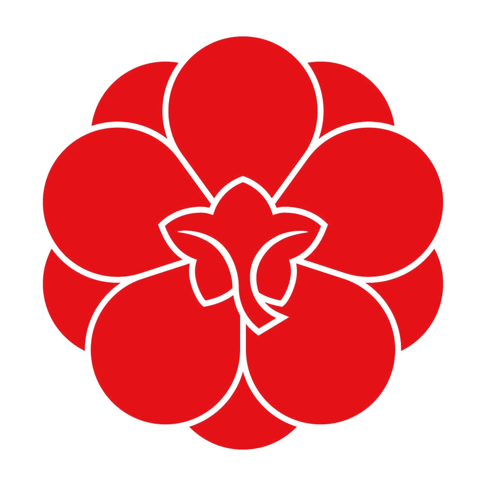 八重裏梅紋 8