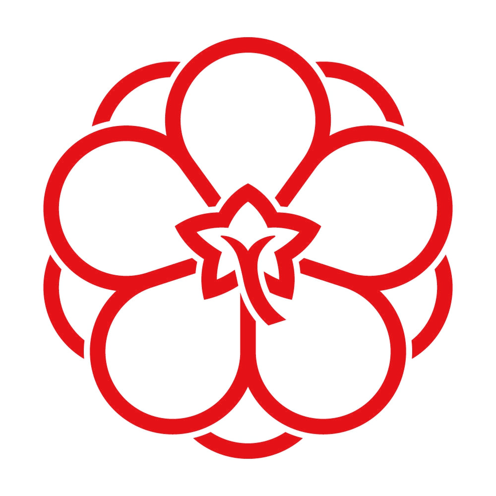 陰八重裏梅紋 8