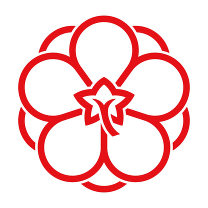 陰八重裏梅紋 8