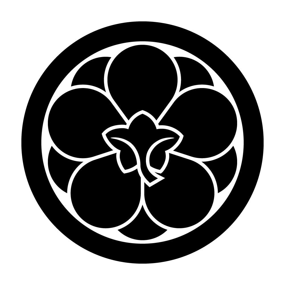 丸に八重裏梅紋