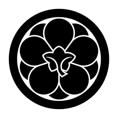 丸に八重裏梅紋