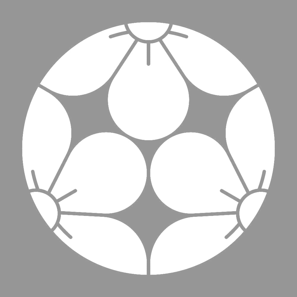三つ割り梅紋 7