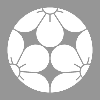 三つ割り梅紋 7