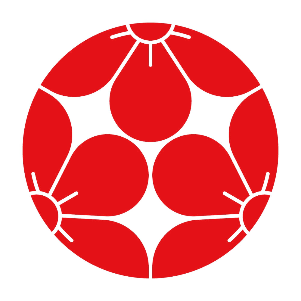 三つ割り梅紋 8