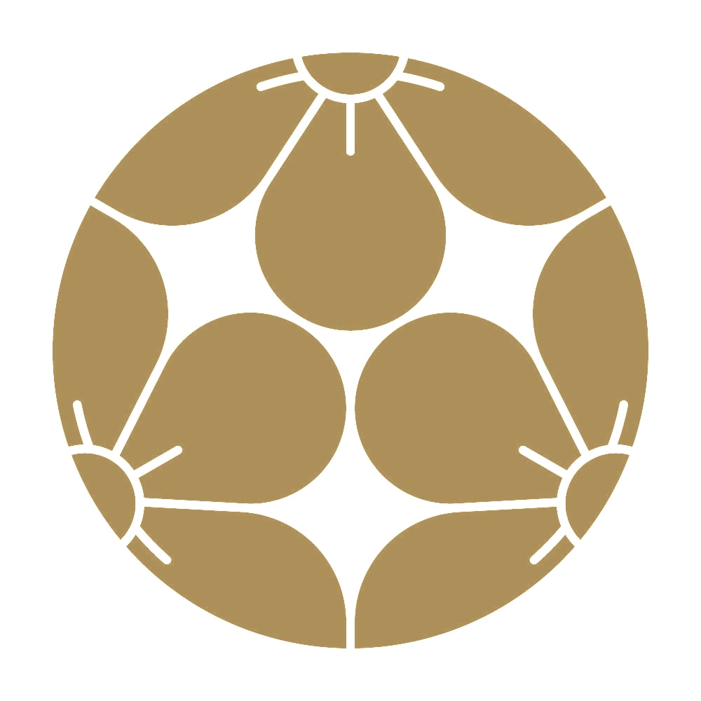三つ割り梅紋 9