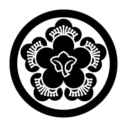 中輪に六つ梅紋