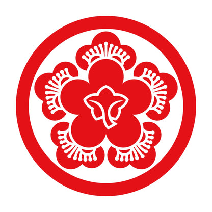中輪に六つ梅紋 8