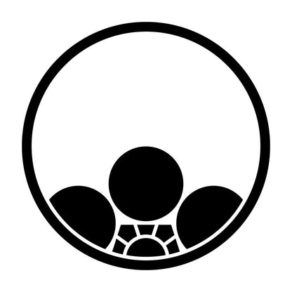 糸輪に覗き梅鉢紋