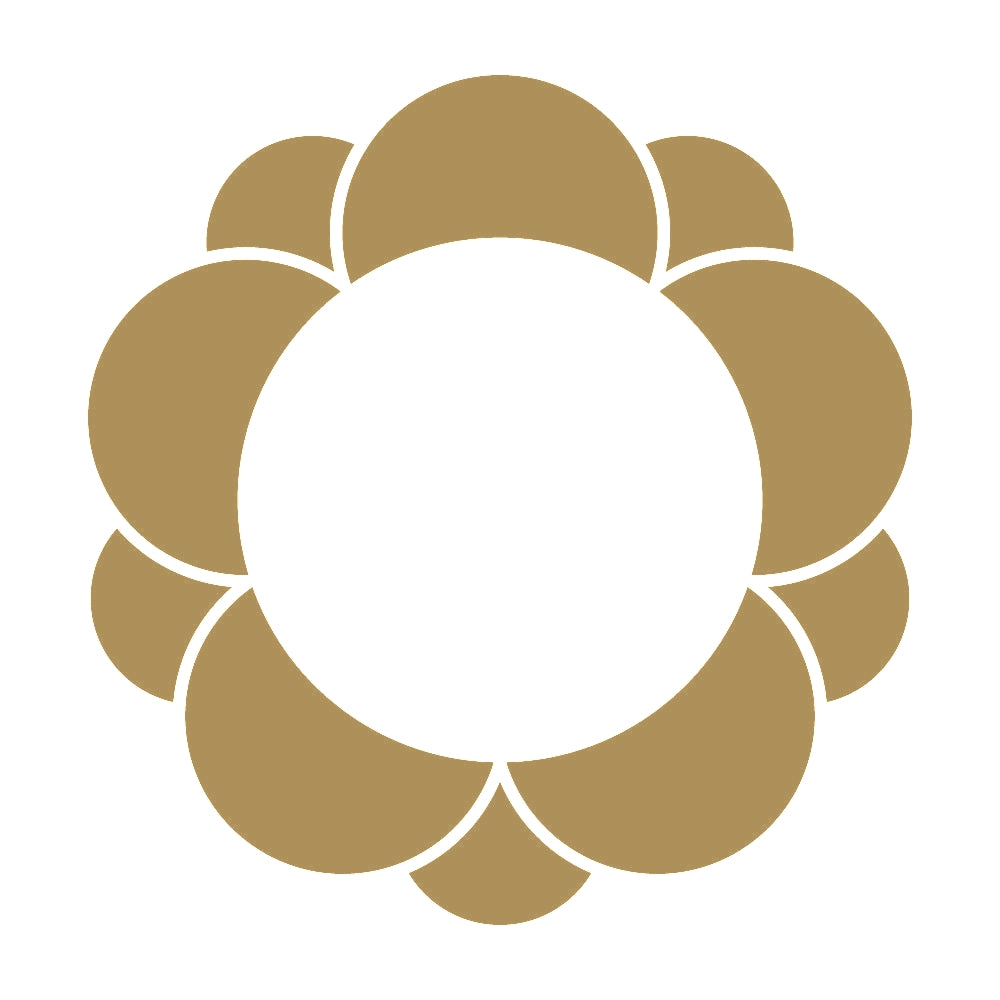 八重梅輪紋 9