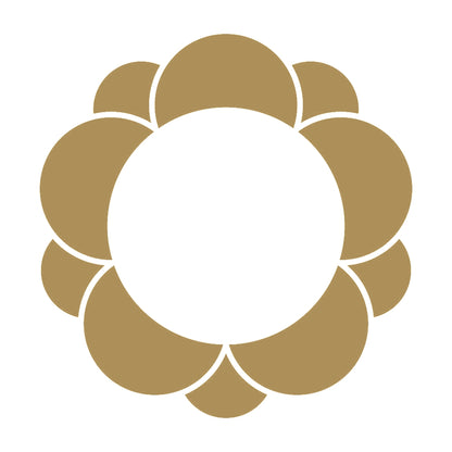 八重梅輪紋 9